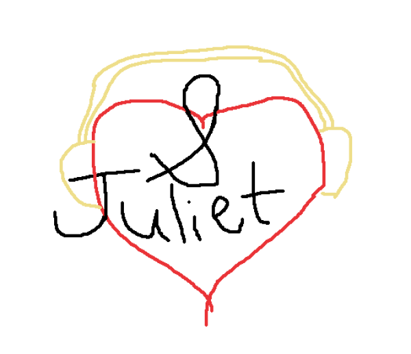 Logo reproduced in MsPaint by Amalia Weix, because & Juliet's press kit is unfindable.